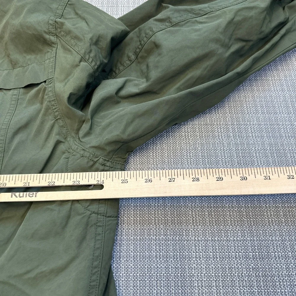 J. Crew Hooded Parka Mens XL Green‎ Field Jacket Wool Lined Utility Outfitter